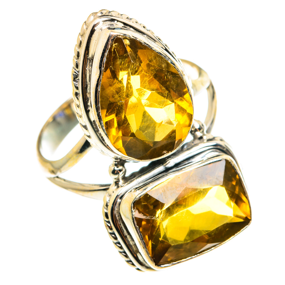 Mandarin Citrine Rings handcrafted by Anasilvercos - RING76660