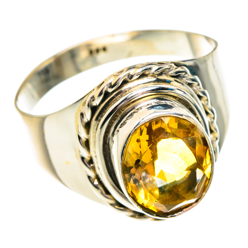 Citrine Rings handcrafted by Anasilvercos - RING76681