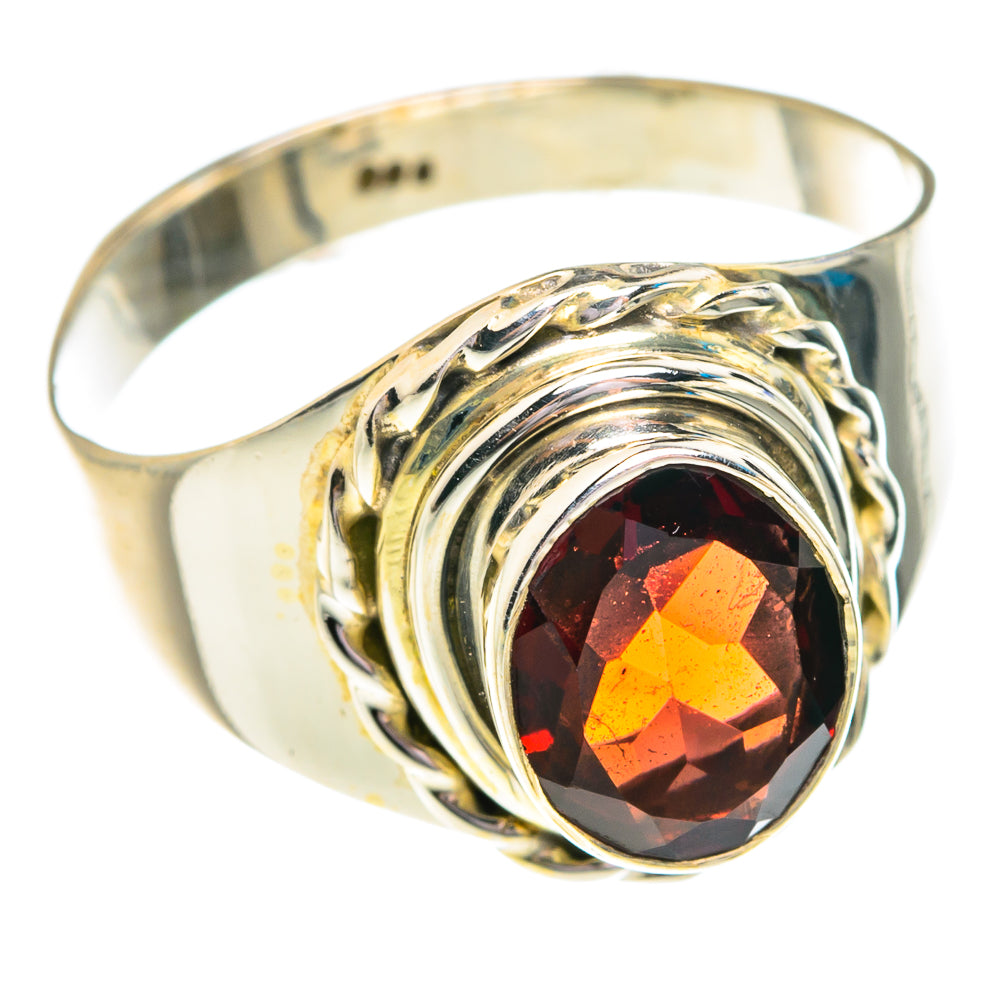 Garnet Rings handcrafted by Anasilvercos - RING76684