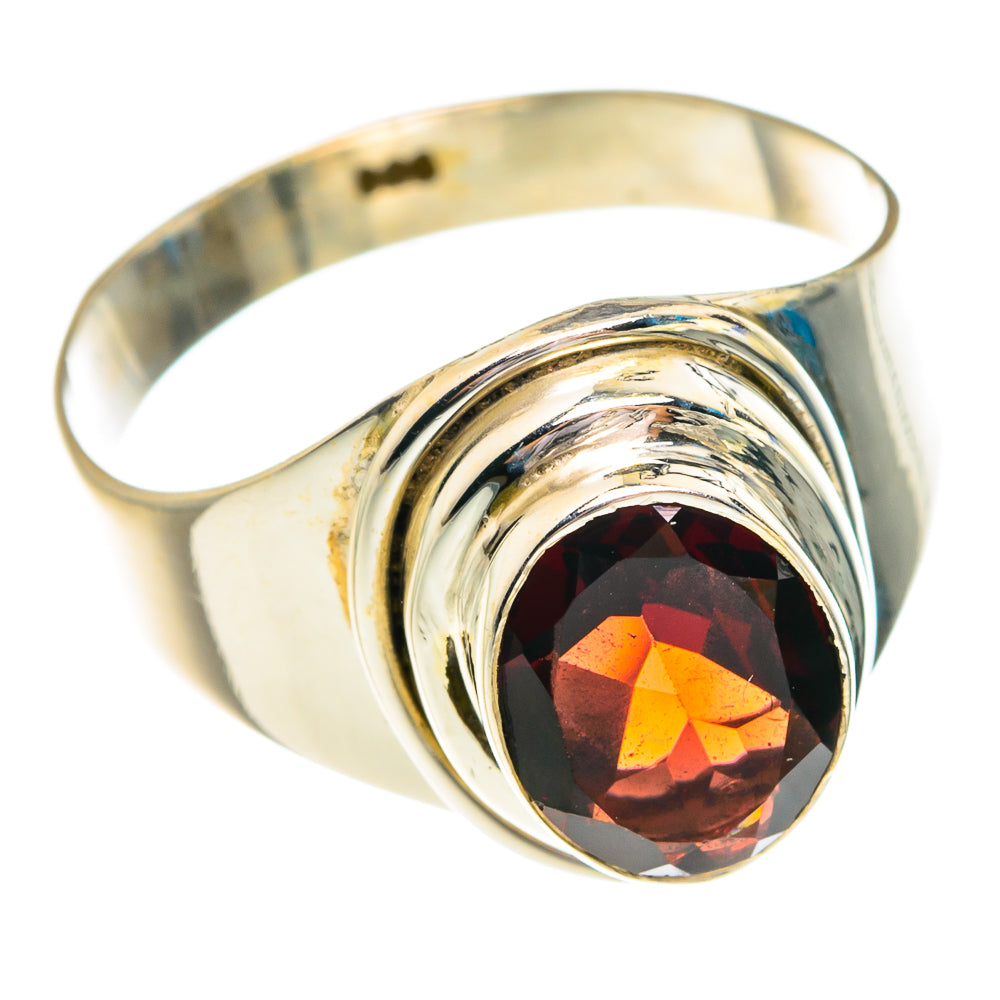 Garnet Rings handcrafted by Anasilvercos - RING76685