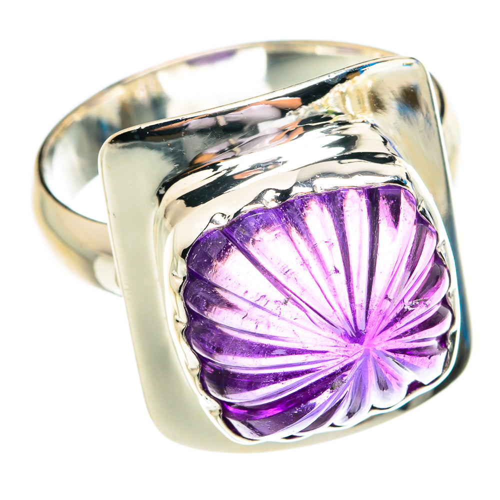 Amethyst Rings handcrafted by Anasilvercos - RING76686
