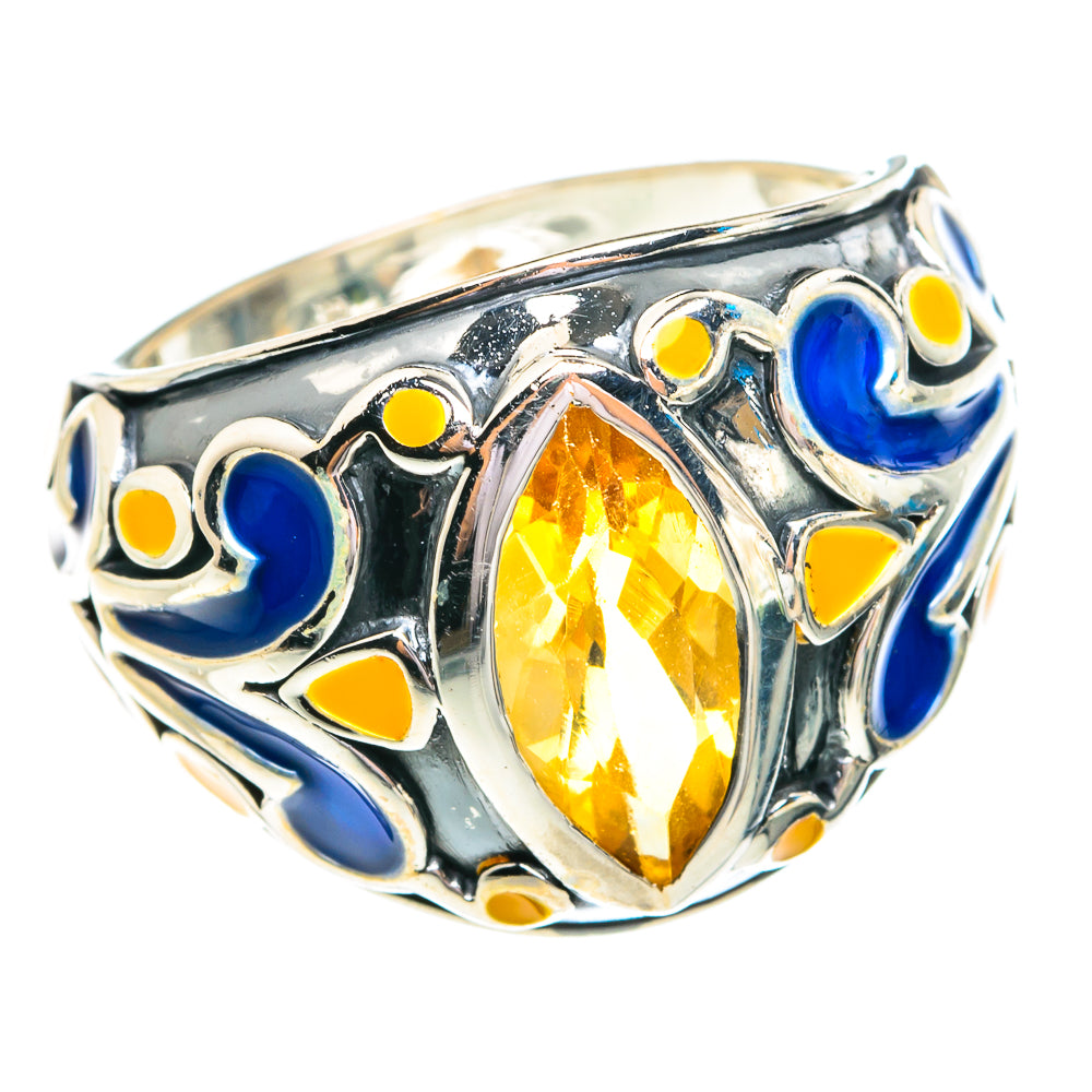 Citrine Rings handcrafted by Anasilvercos - RING76697