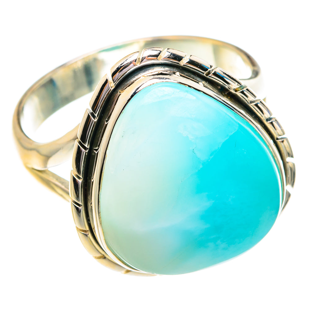 Larimar Rings handcrafted by Anasilvercos - RING76702