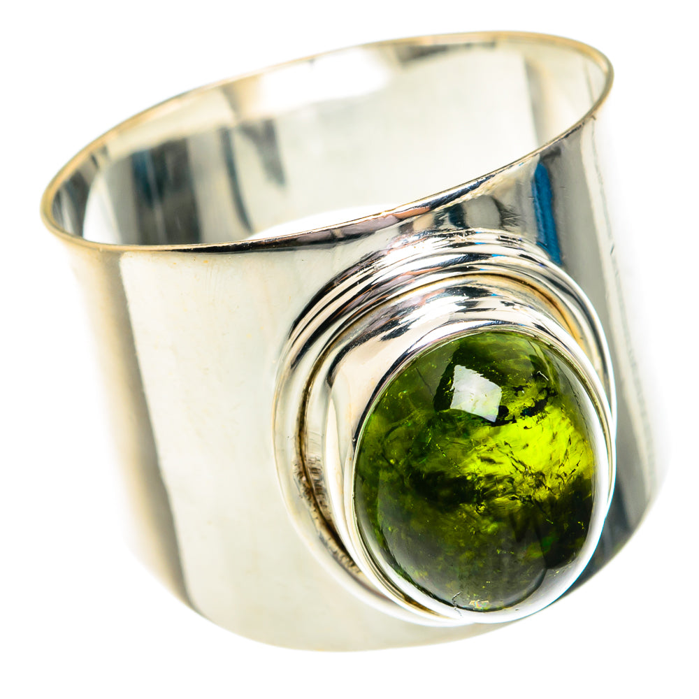 Green Aventurine Rings handcrafted by Anasilvercos - RING76706