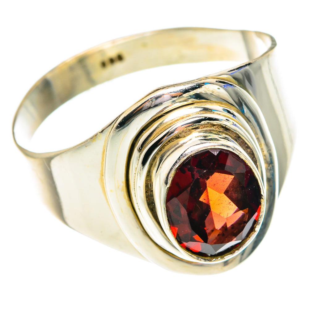 Garnet Rings handcrafted by Anasilvercos - RING76713
