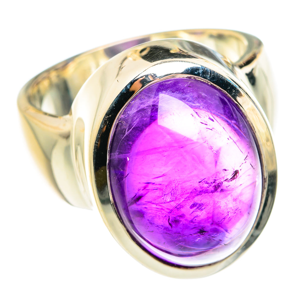 Amethyst Rings handcrafted by Anasilvercos - RING76716