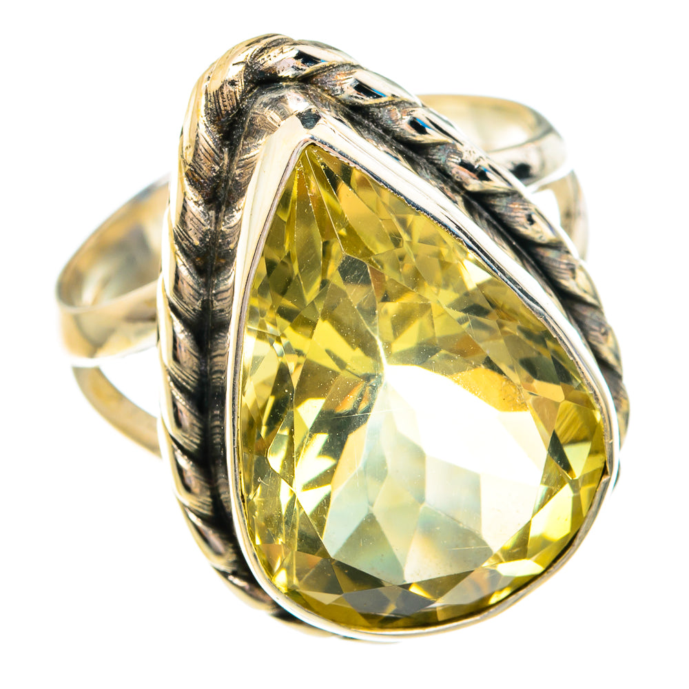 Citrine Rings handcrafted by Anasilvercos - RING76727