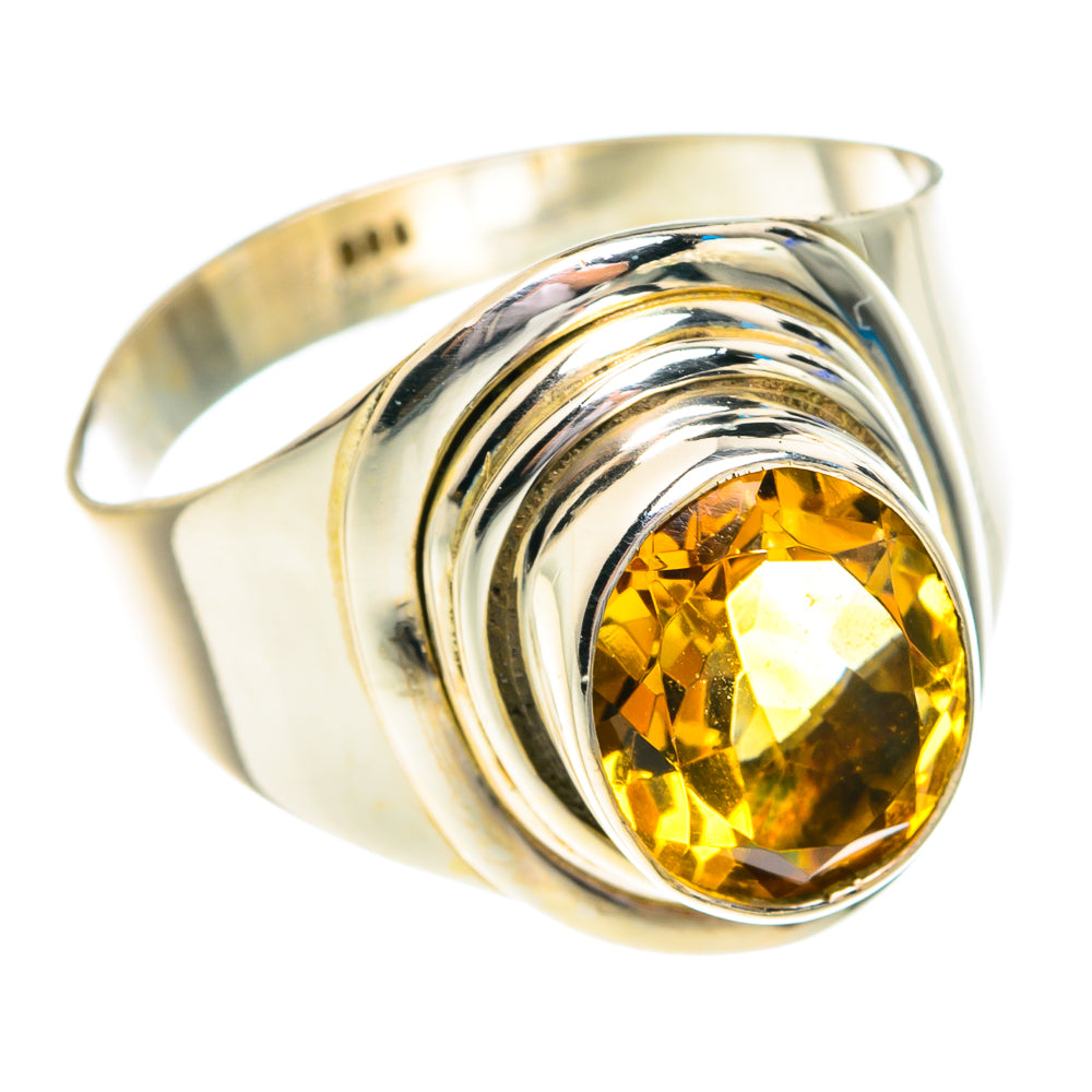 Citrine Rings handcrafted by Anasilvercos - RING76738