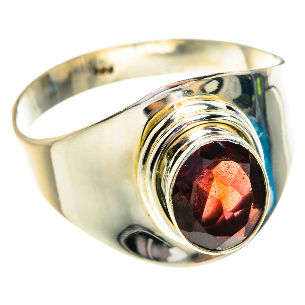 Garnet Rings handcrafted by Anasilvercos - RING76741