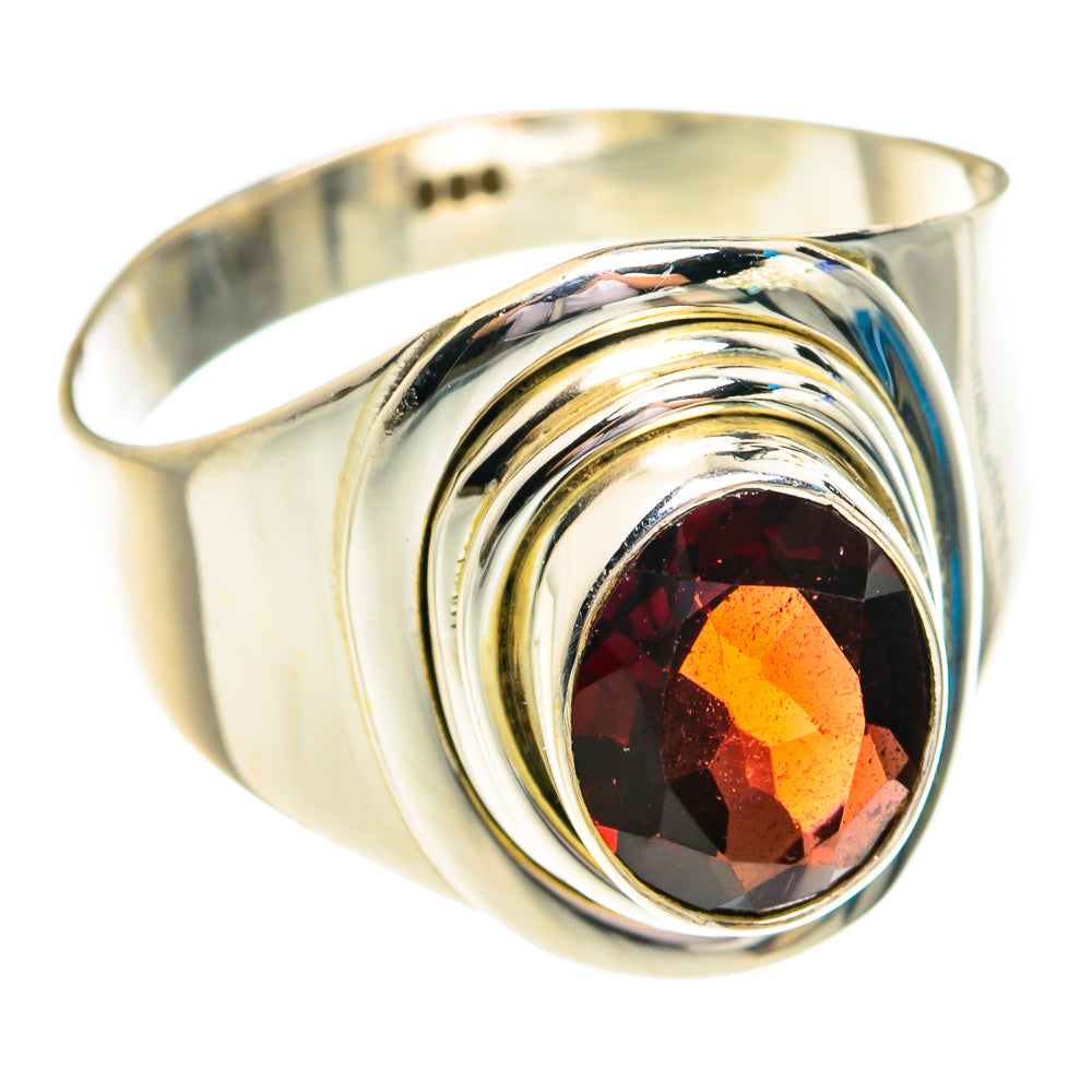 Garnet Rings handcrafted by Anasilvercos - RING76742