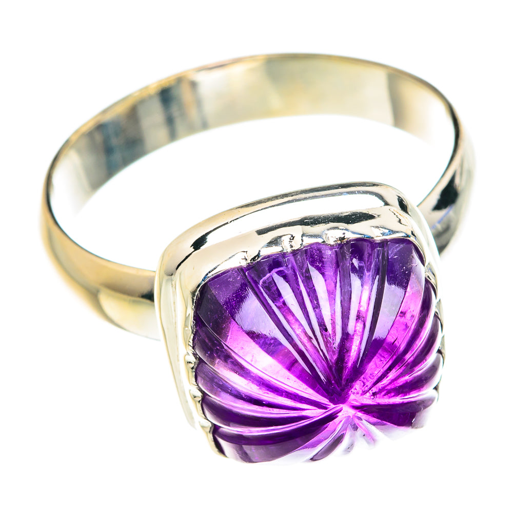 Amethyst Rings handcrafted by Anasilvercos - RING76746