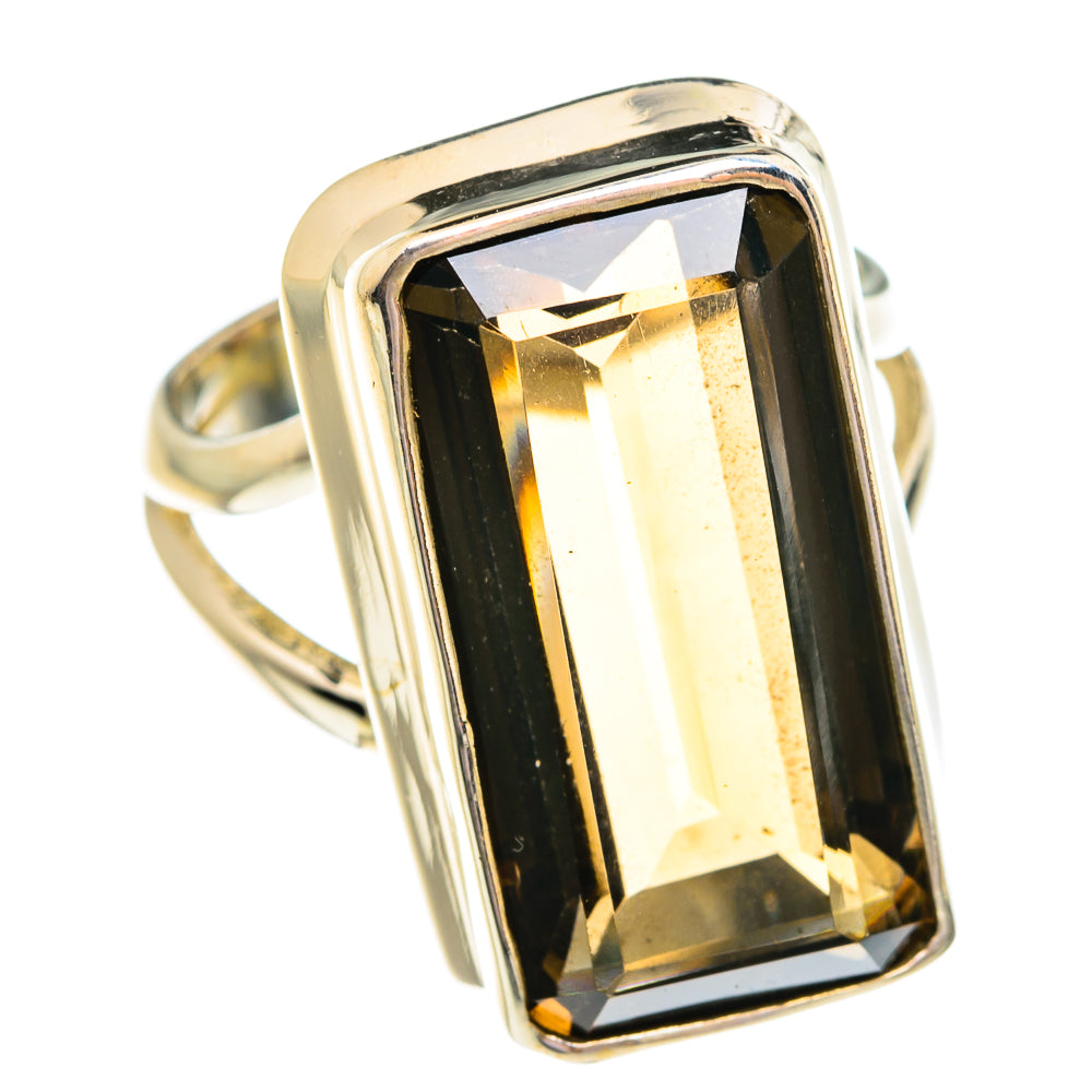 Smoky Quartz Rings handcrafted by Anasilvercos - RING76760