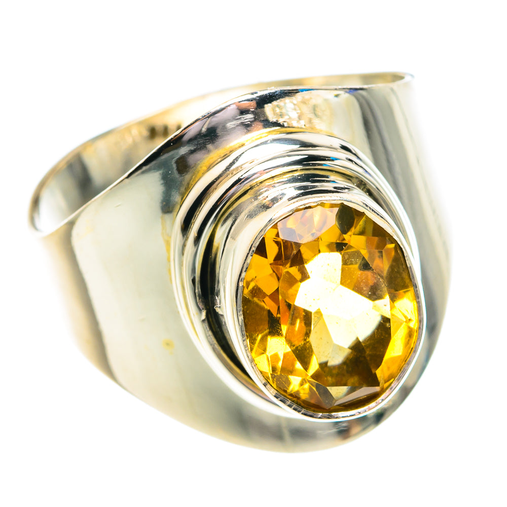 Citrine Rings handcrafted by Anasilvercos - RING76762
