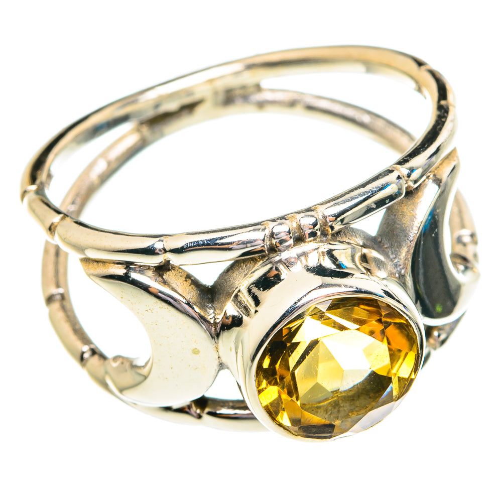 Citrine Rings handcrafted by Anasilvercos - RING76763