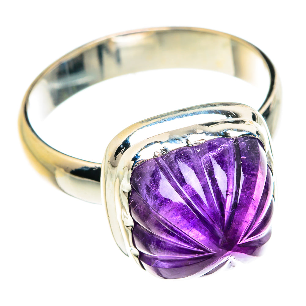 Amethyst Rings handcrafted by Anasilvercos - RING76769