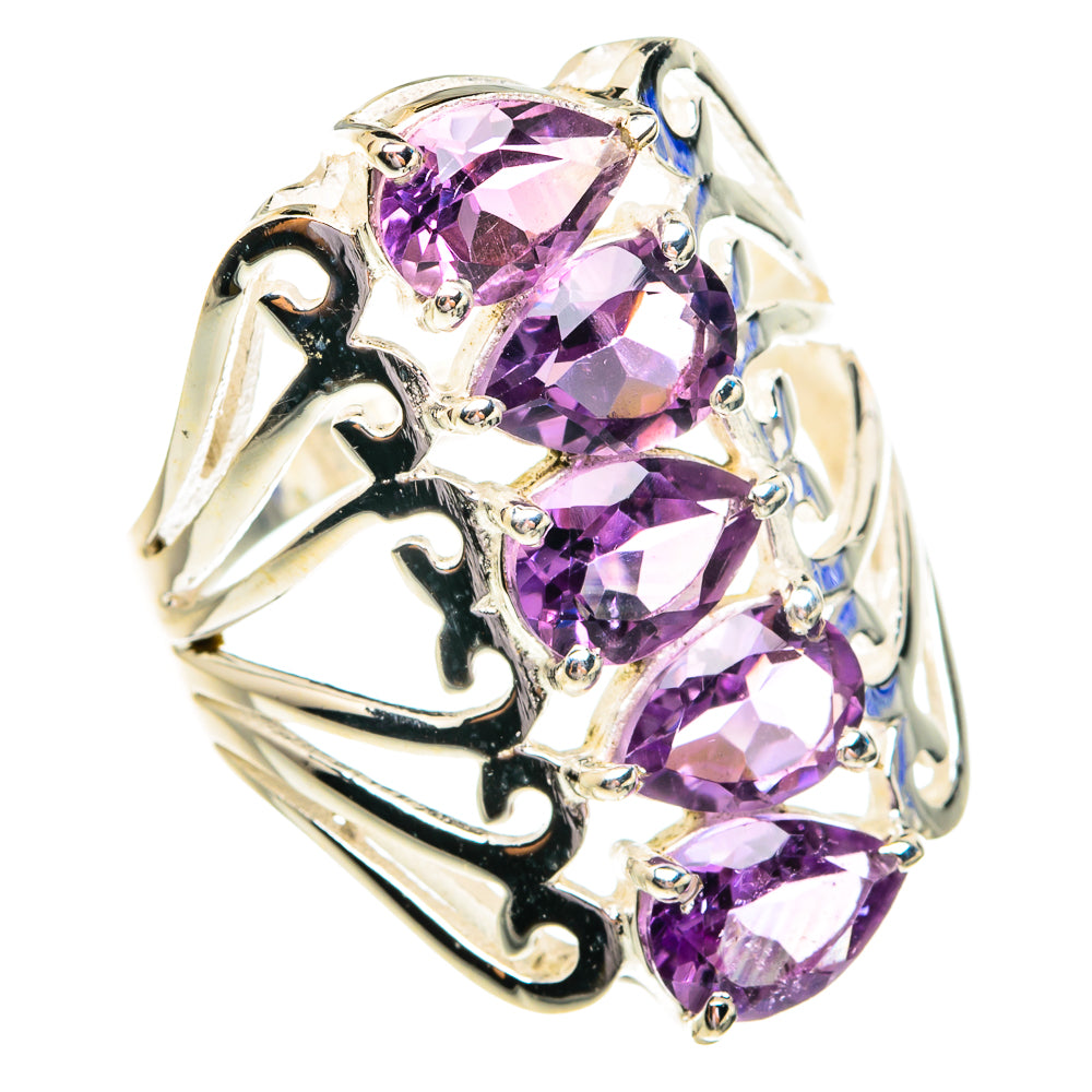 Amethyst Rings handcrafted by Anasilvercos - RING76772