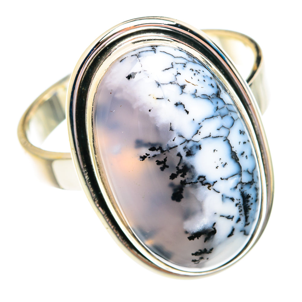 Dendritic Opal Rings handcrafted by Anasilvercos - RING76775