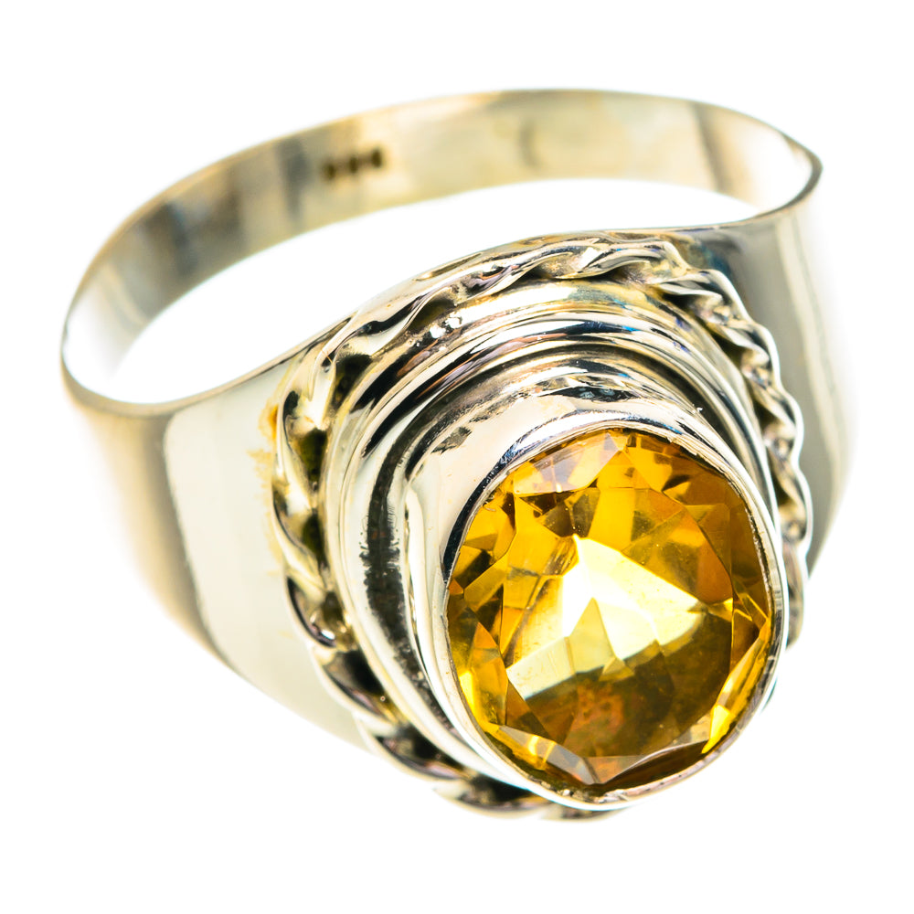Citrine Rings handcrafted by Anasilvercos - RING76788