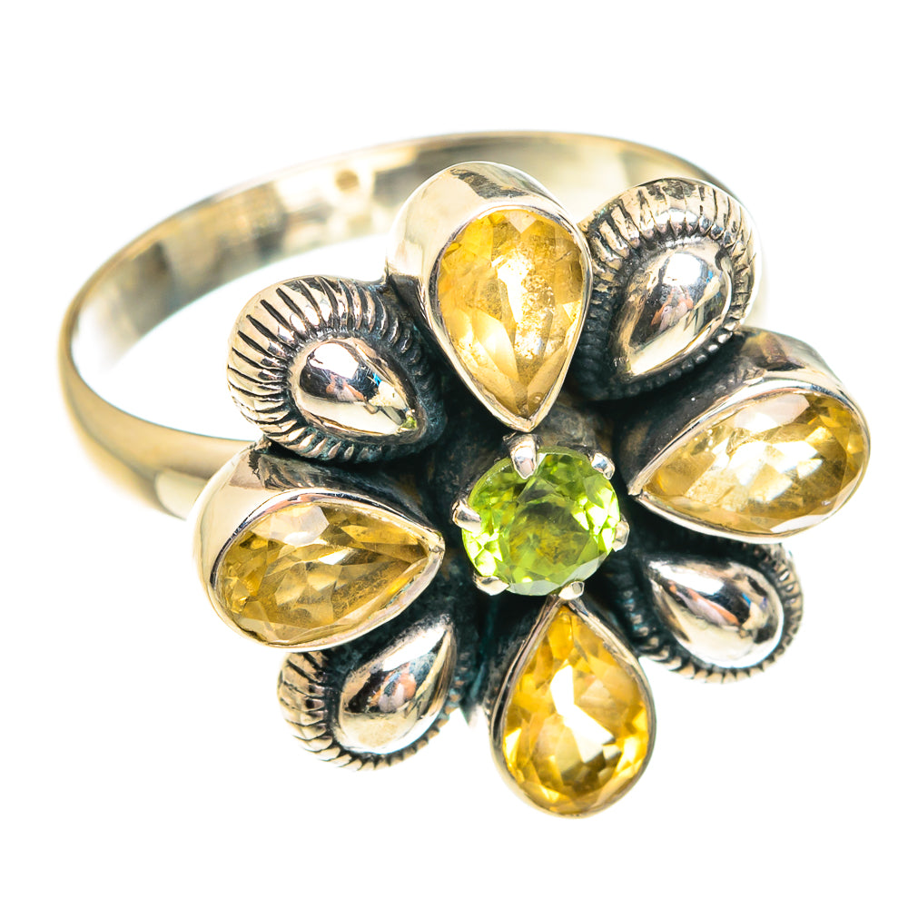Citrine Rings handcrafted by Anasilvercos - RING76789