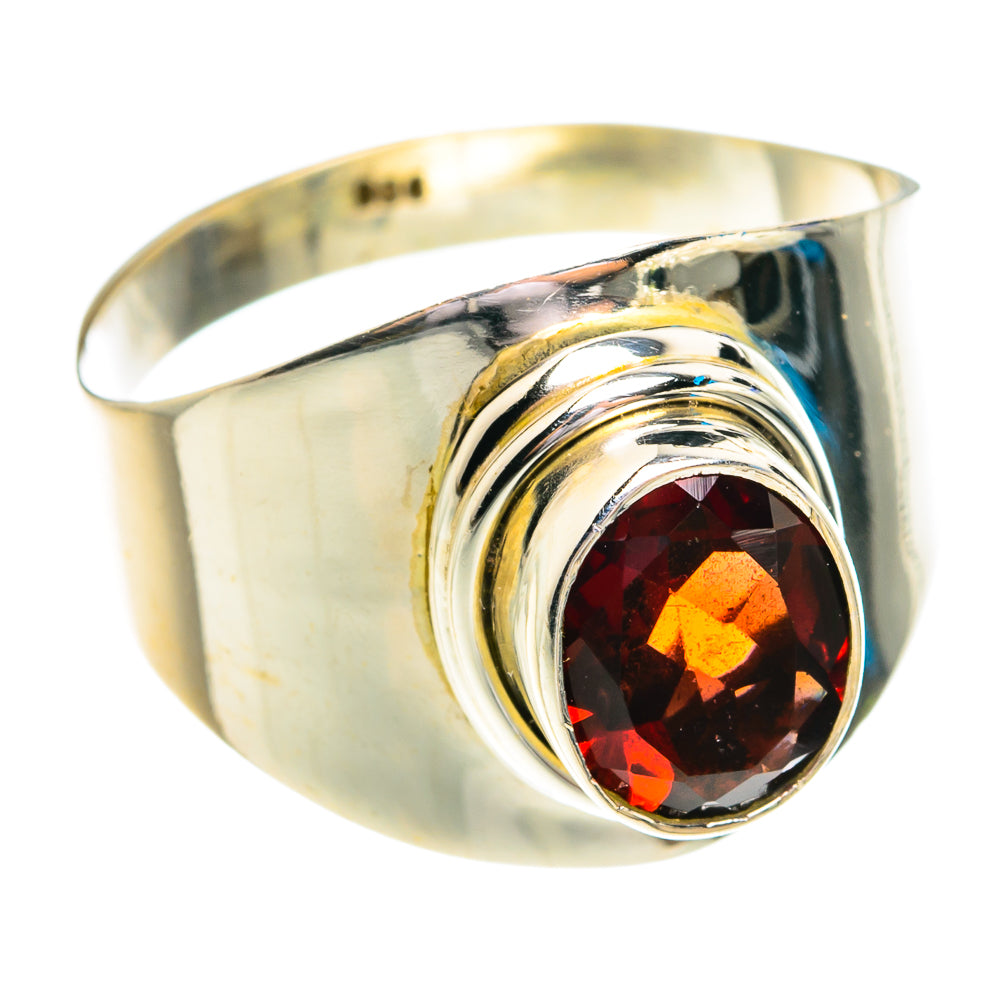Garnet Rings handcrafted by Anasilvercos - RING76793