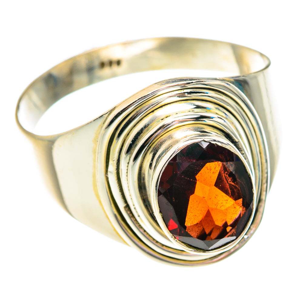 Garnet Rings handcrafted by Anasilvercos - RING76817