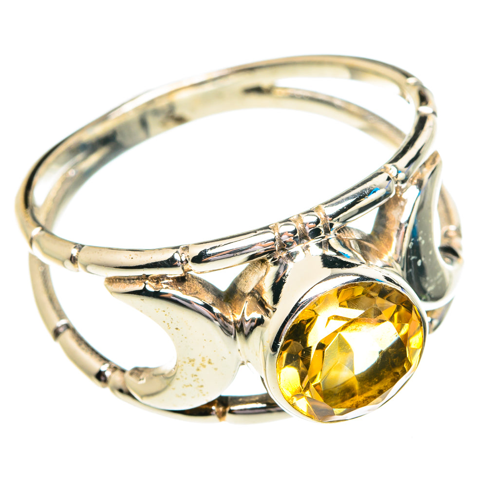 Citrine Rings handcrafted by Anasilvercos - RING76837