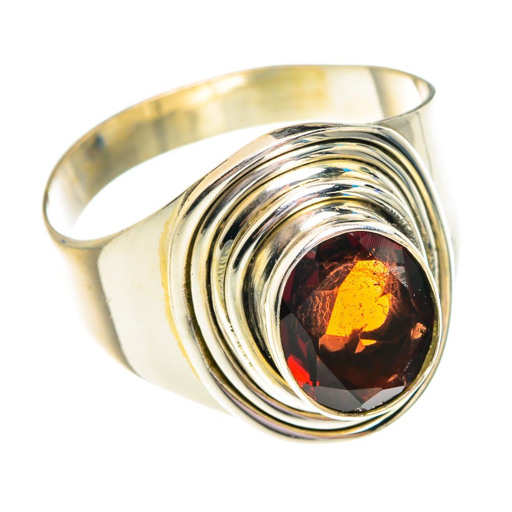 Garnet Rings handcrafted by Anasilvercos - RING76841