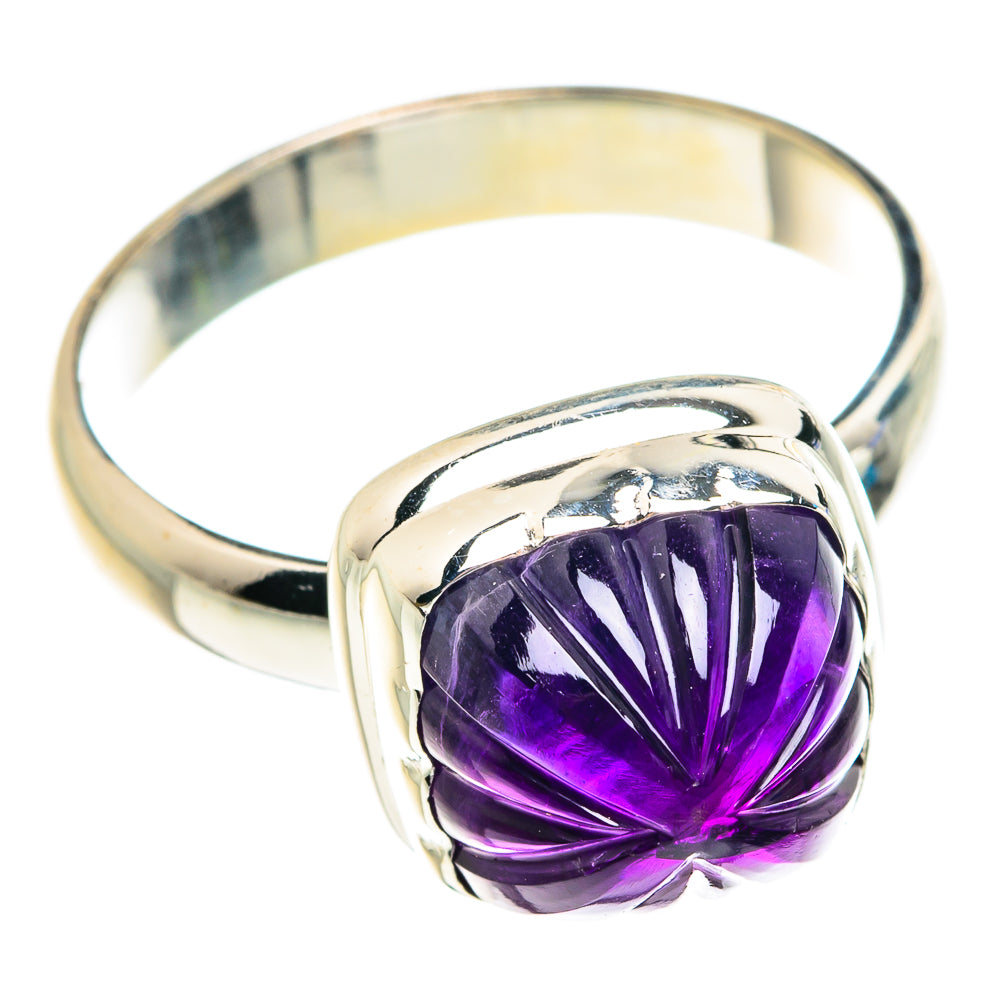 Amethyst Rings handcrafted by Anasilvercos - RING76843