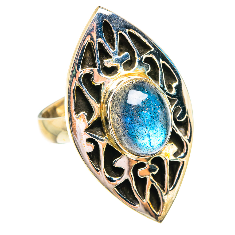 Labradorite Rings handcrafted by Anasilvercos - RING76889