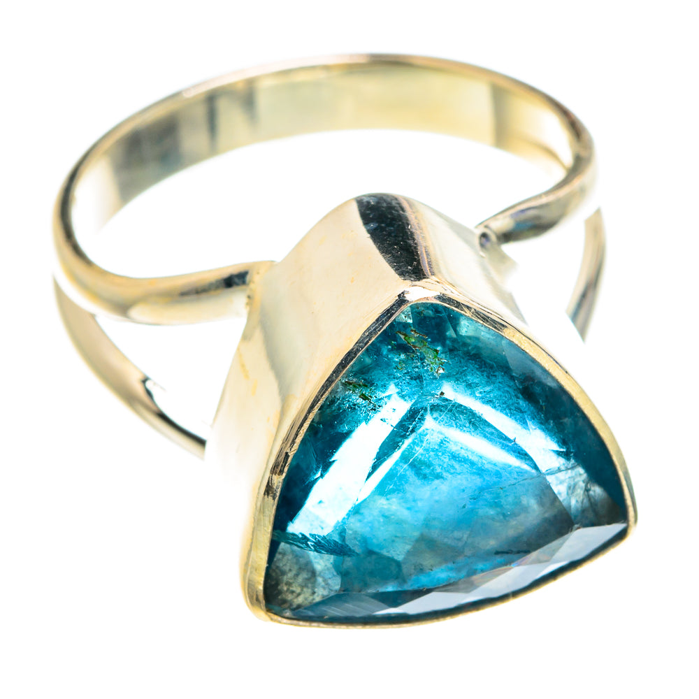 Blue Quartz Rings handcrafted by Anasilvercos - RING76920
