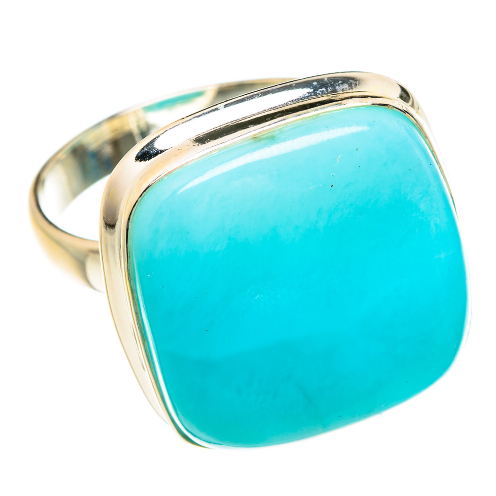 Larimar Rings handcrafted by Anasilvercos - RING76925