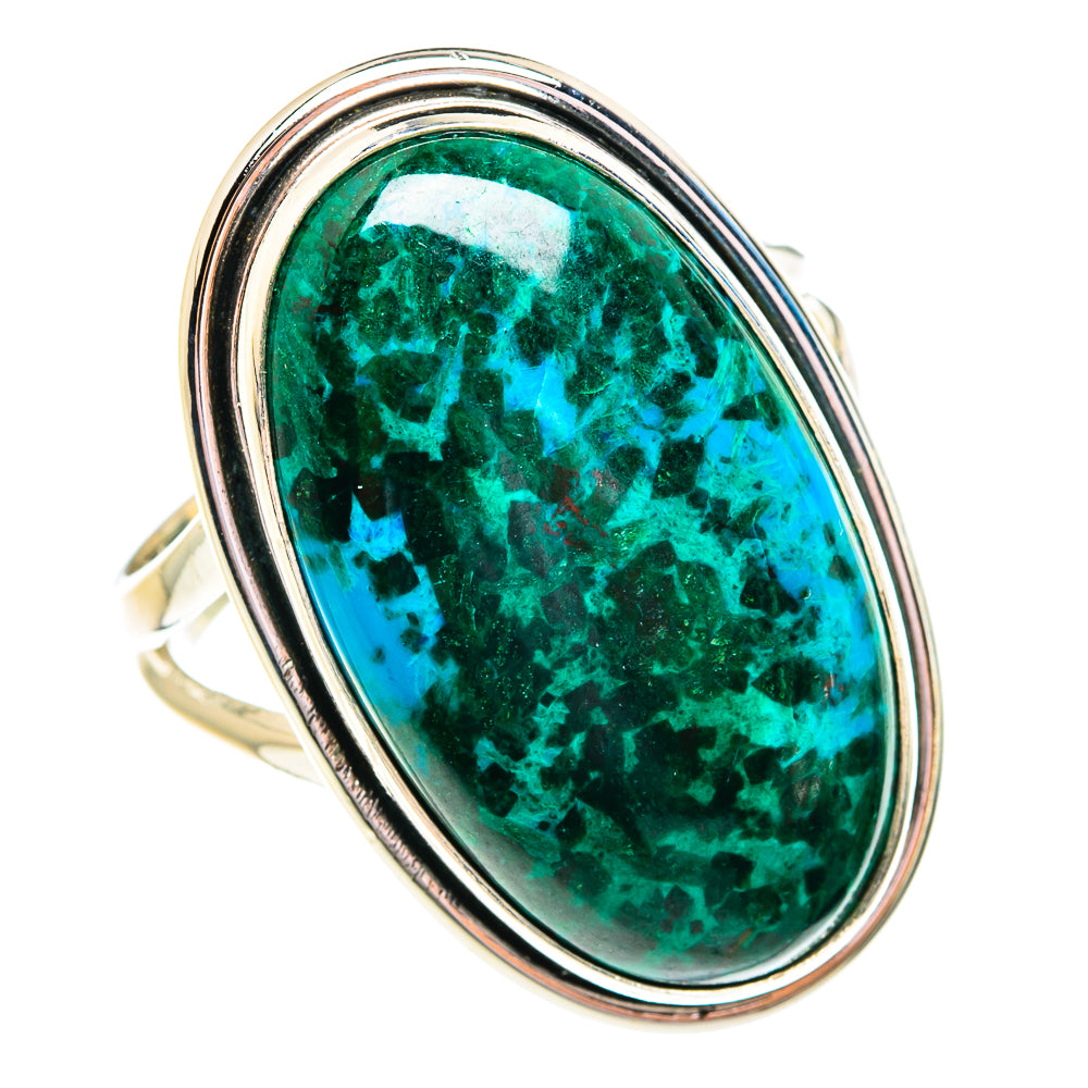 Chrysocolla Rings handcrafted by Anasilvercos - RING76932