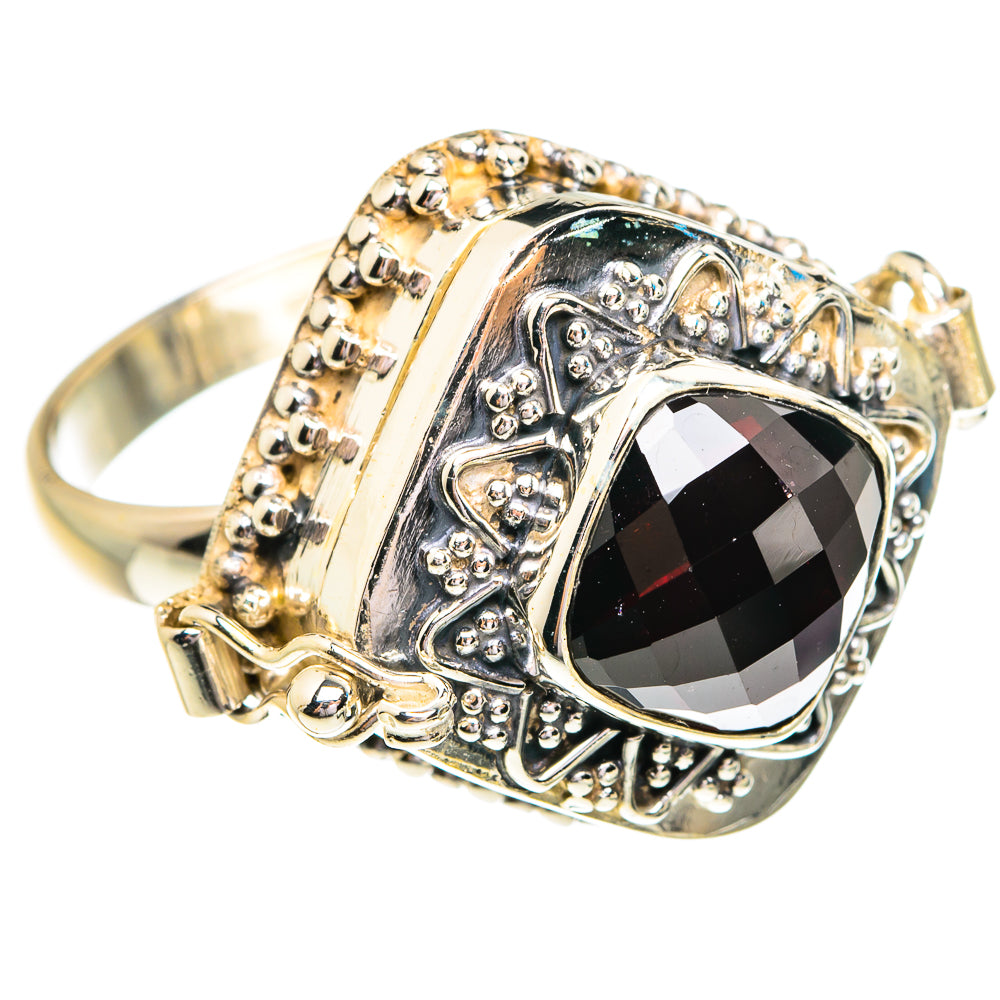 Garnet Rings handcrafted by Anasilvercos - RING76945
