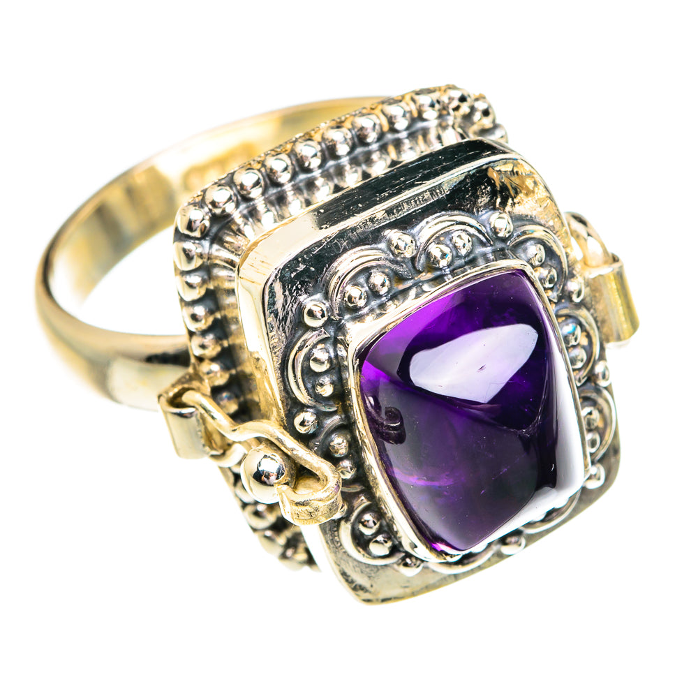 Amethyst Rings handcrafted by Anasilvercos - RING76948