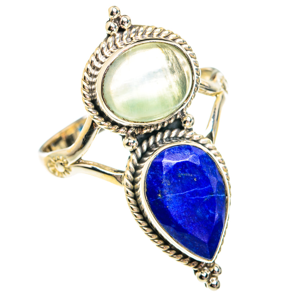 Lapis Lazuli Rings handcrafted by Anasilvercos - RING76956