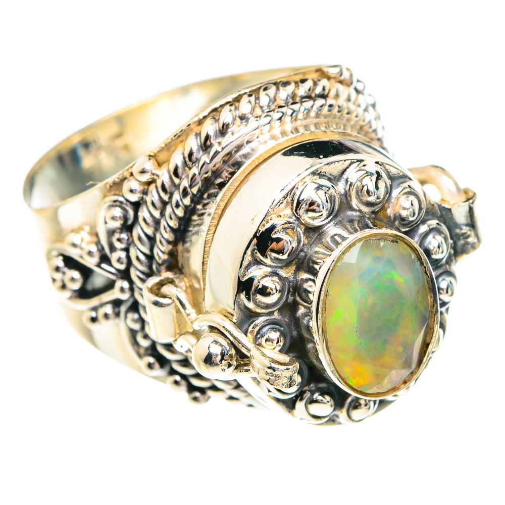 Ethiopian Opal Rings handcrafted by Anasilvercos - RING76961