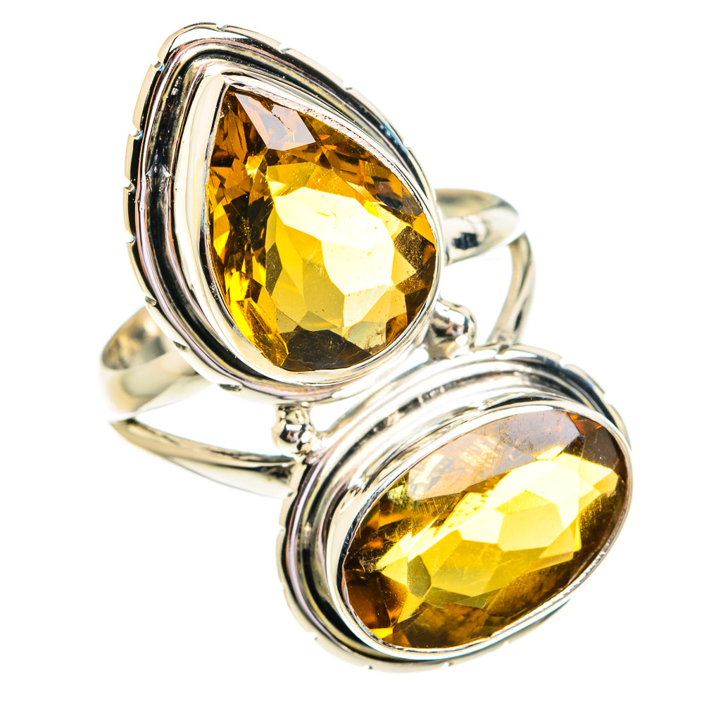 Mandarin Citrine Rings handcrafted by Anasilvercos - RING76975