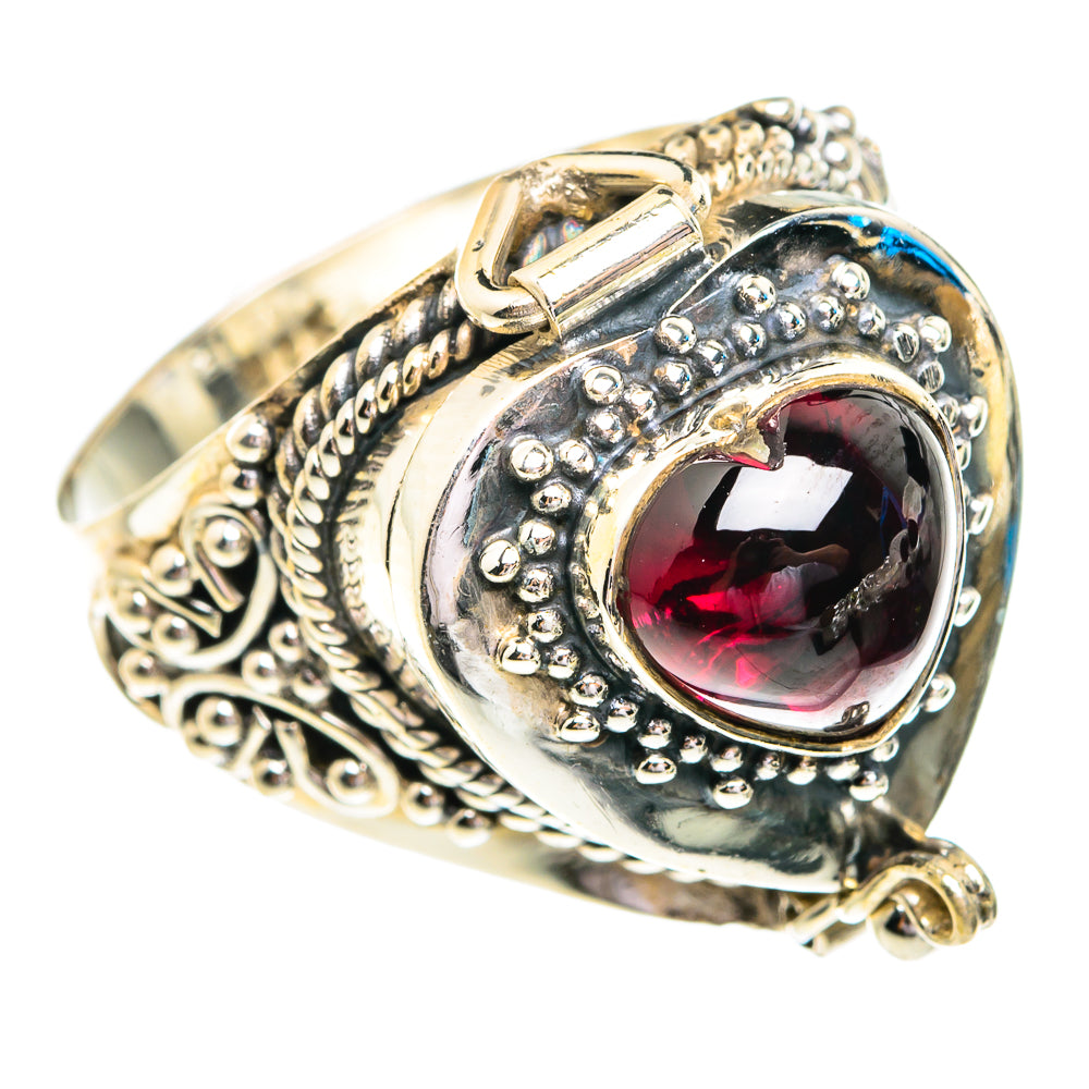 Garnet Rings handcrafted by Anasilvercos - RING76982