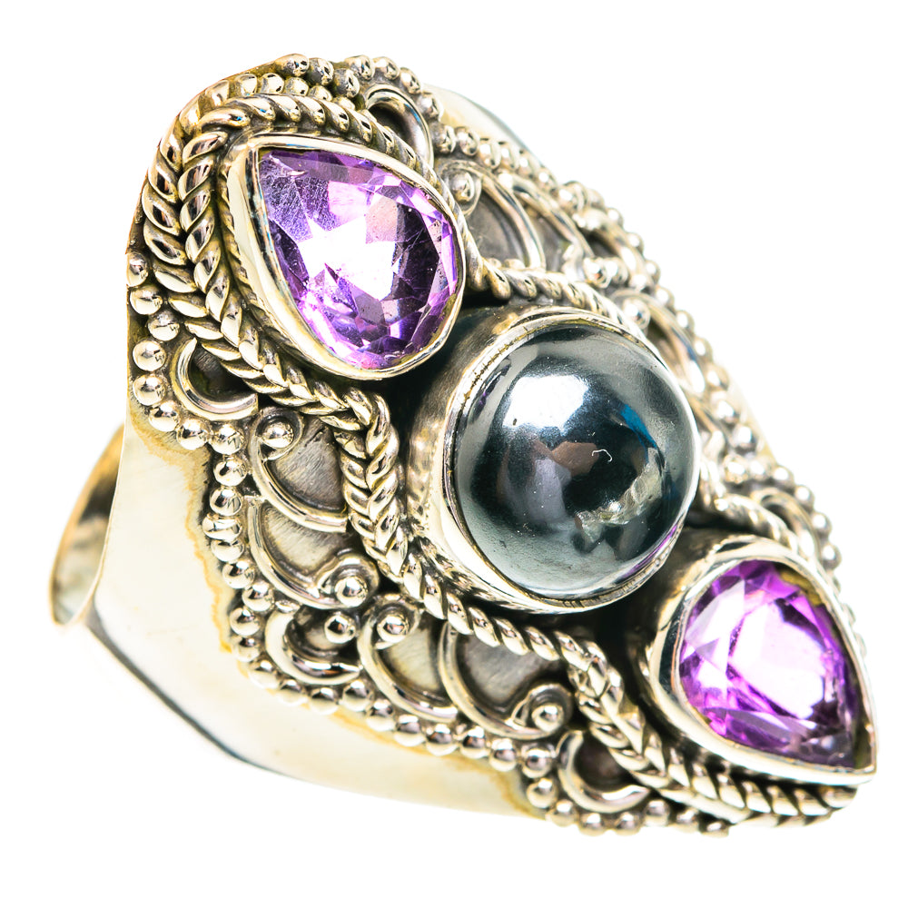 Hematite Rings handcrafted by Anasilvercos - RING76983