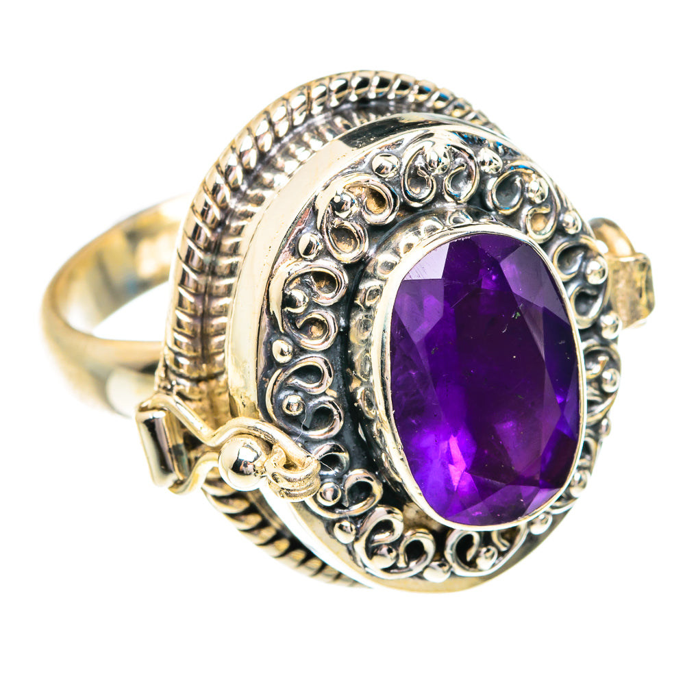 Amethyst Rings handcrafted by Anasilvercos - RING76984