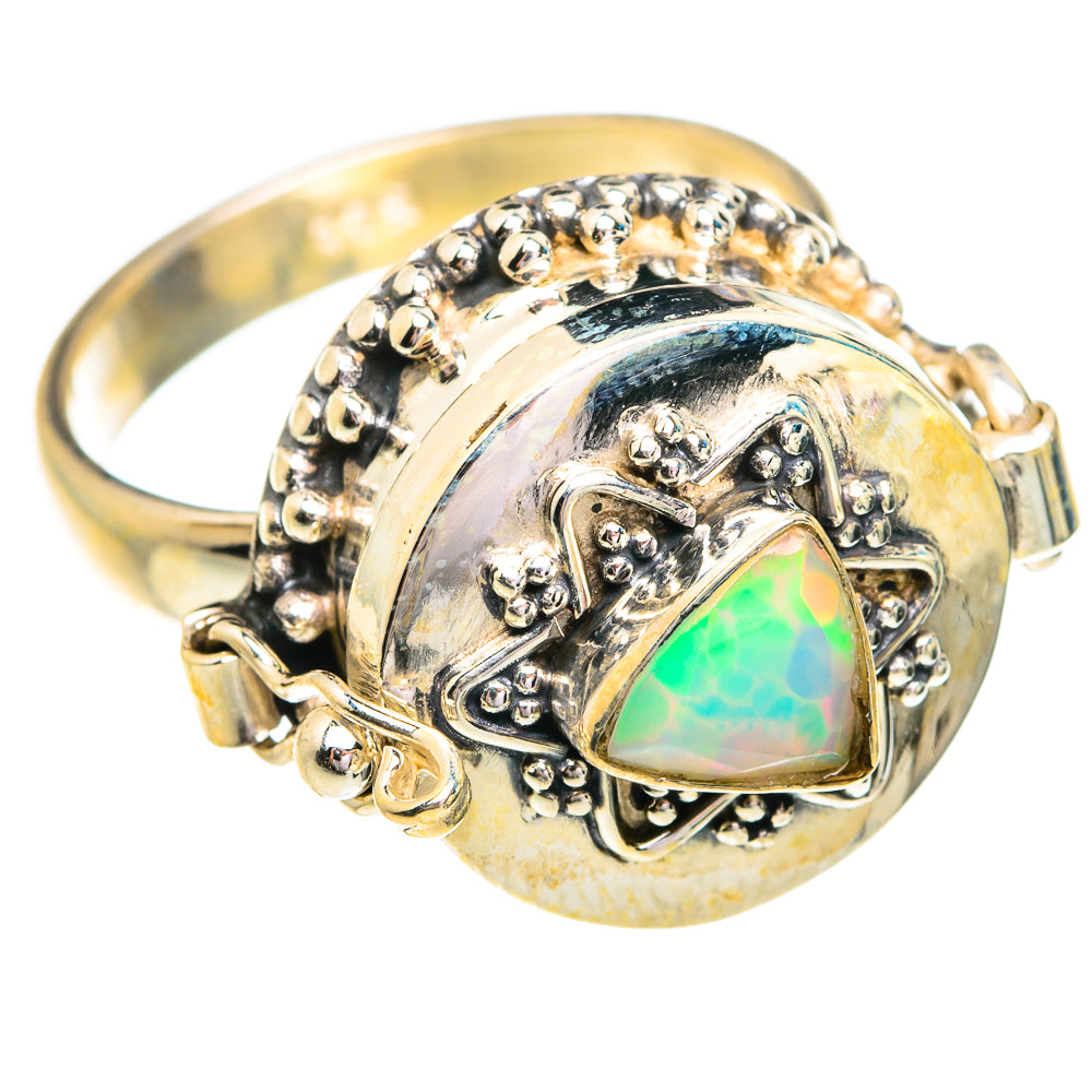 Ethiopian Opal Rings handcrafted by Anasilvercos - RING77018