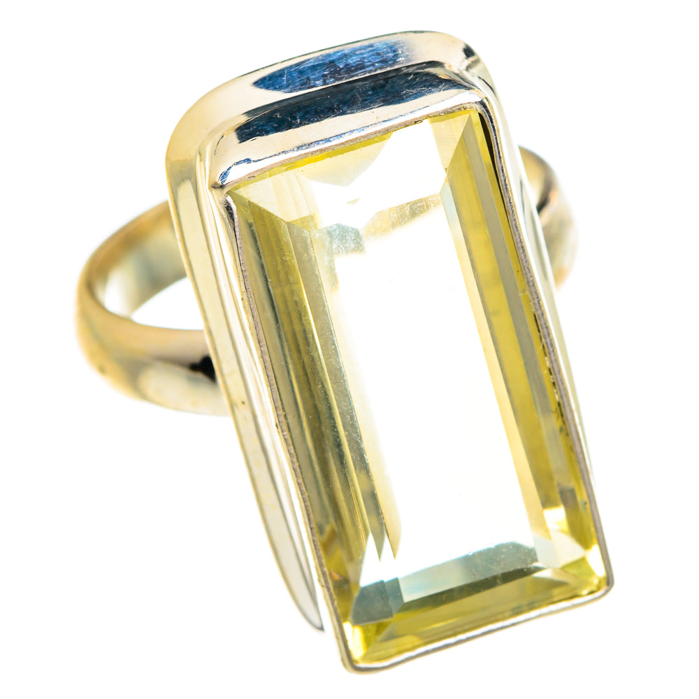 Citrine Rings handcrafted by Anasilvercos - RING77019