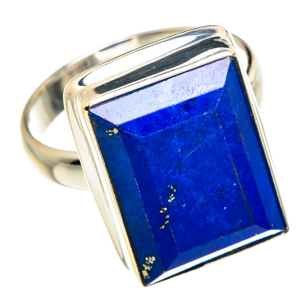 Lapis Lazuli Rings handcrafted by Anasilvercos - RING77024