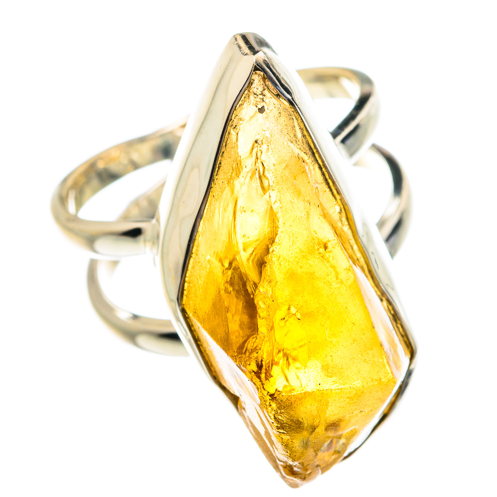 Citrine Rings handcrafted by Anasilvercos - RING77036