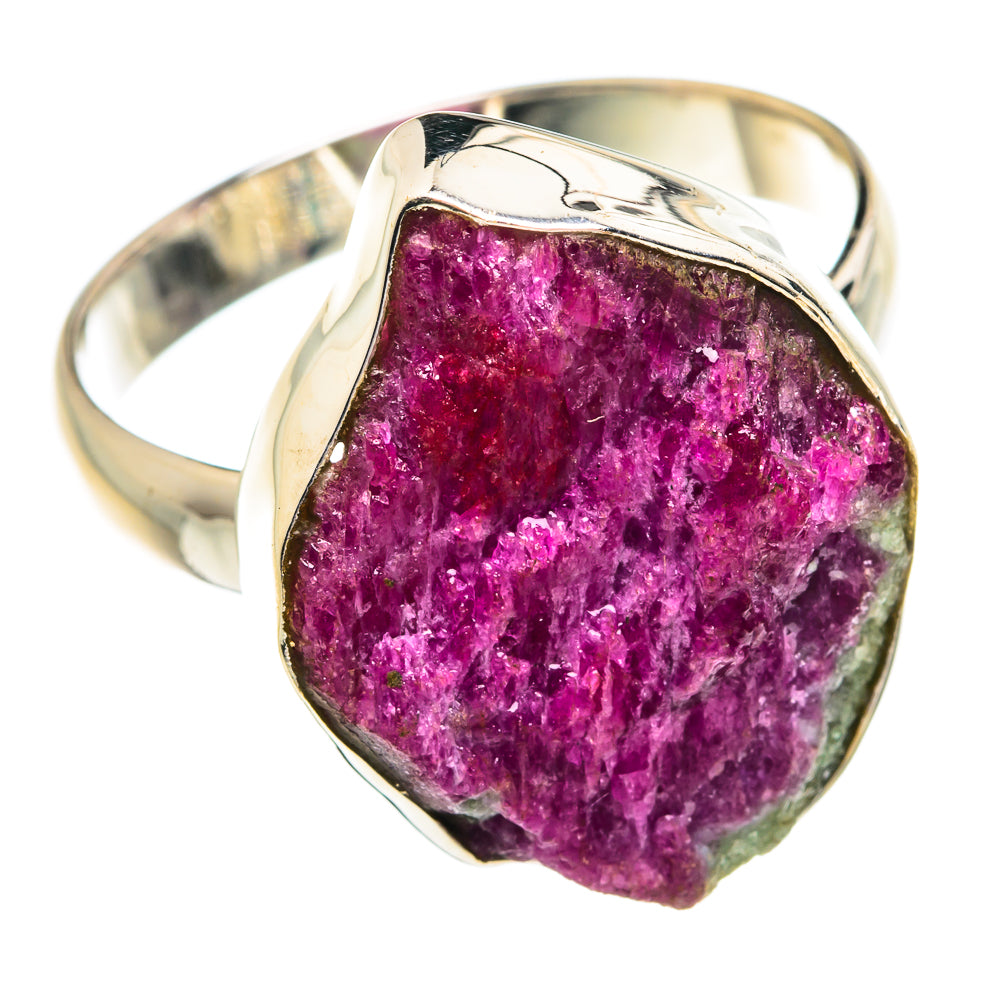 Ruby Zoisite Rings handcrafted by Anasilvercos - RING77049