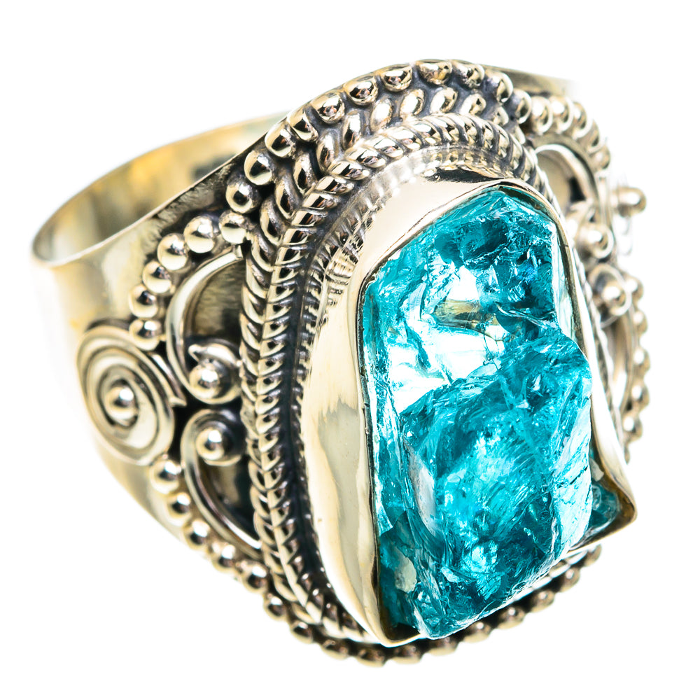 Apatite Rings handcrafted by Anasilvercos - RING77056