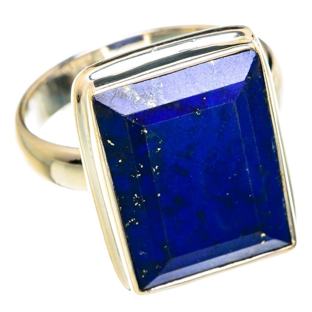 Lapis Lazuli Rings handcrafted by Anasilvercos - RING77059