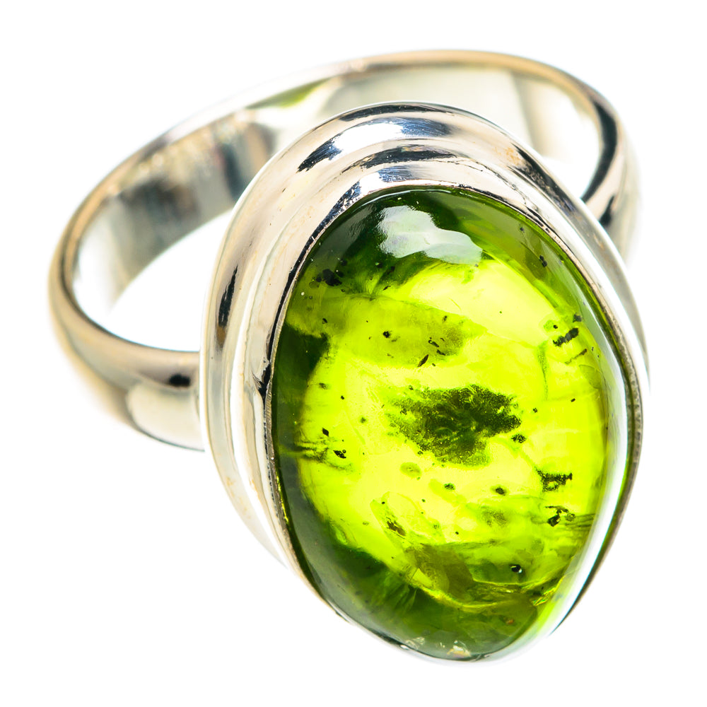 Peridot Rings handcrafted by Anasilvercos - RING77063