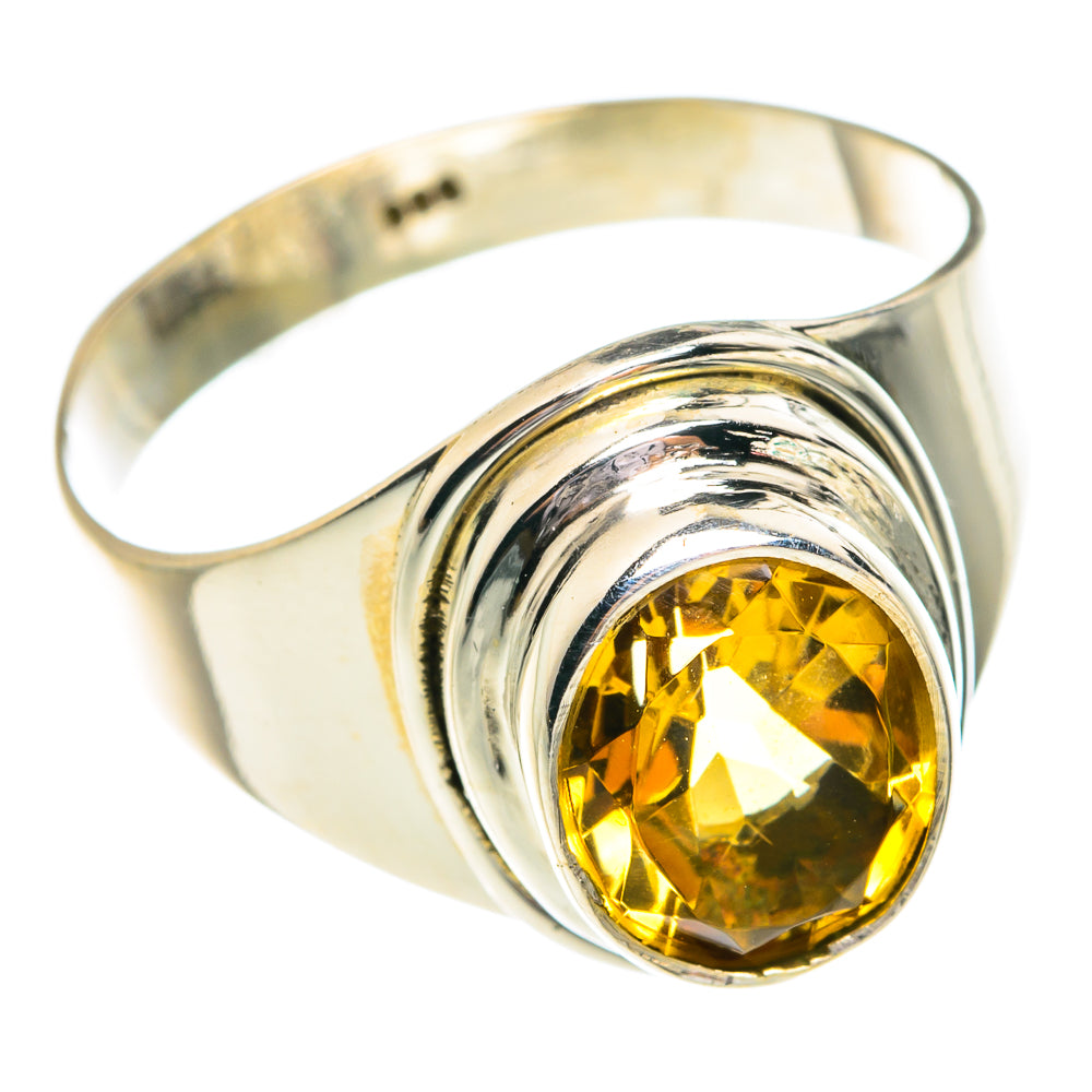 Citrine Rings handcrafted by Anasilvercos - RING77066