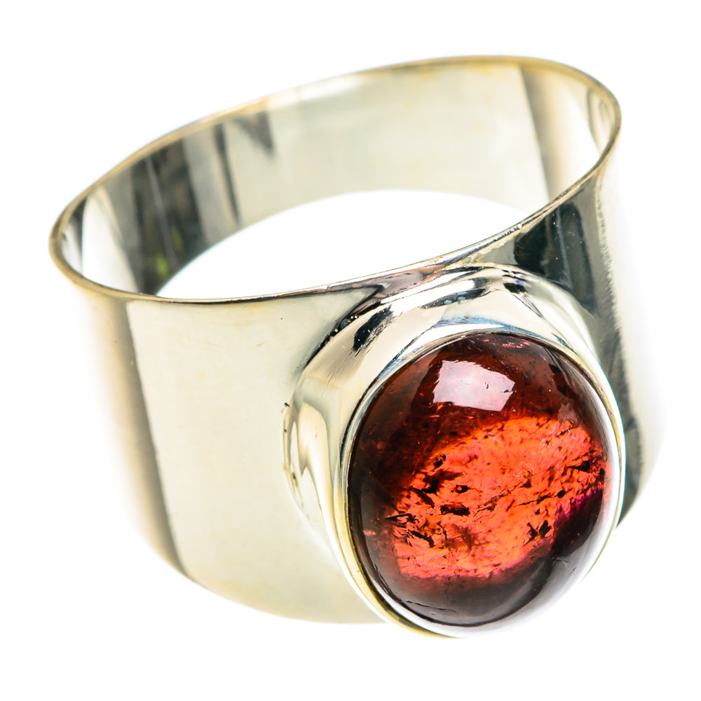 Garnet Rings handcrafted by Anasilvercos - RING77071